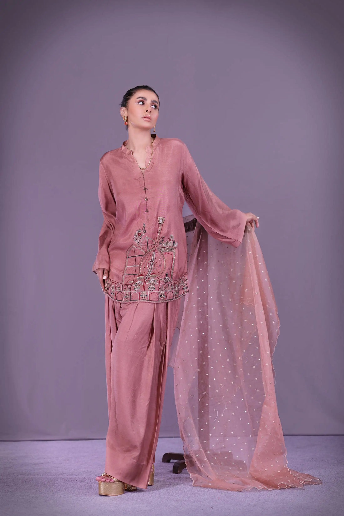 Rabab-e-Taan -  by Sarah Tareen | Pakistani Luxury Fashion